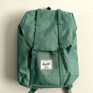Herschel Supply Co. turquoise spacious backpack w/ laptop sliver